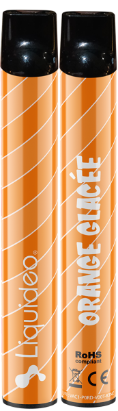 Wpuff - Orange glacée - 600 bouffées